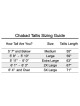 Classic Chabad Style Non-Slip Wool Tallis with Cha | Tallit/Tallis | J